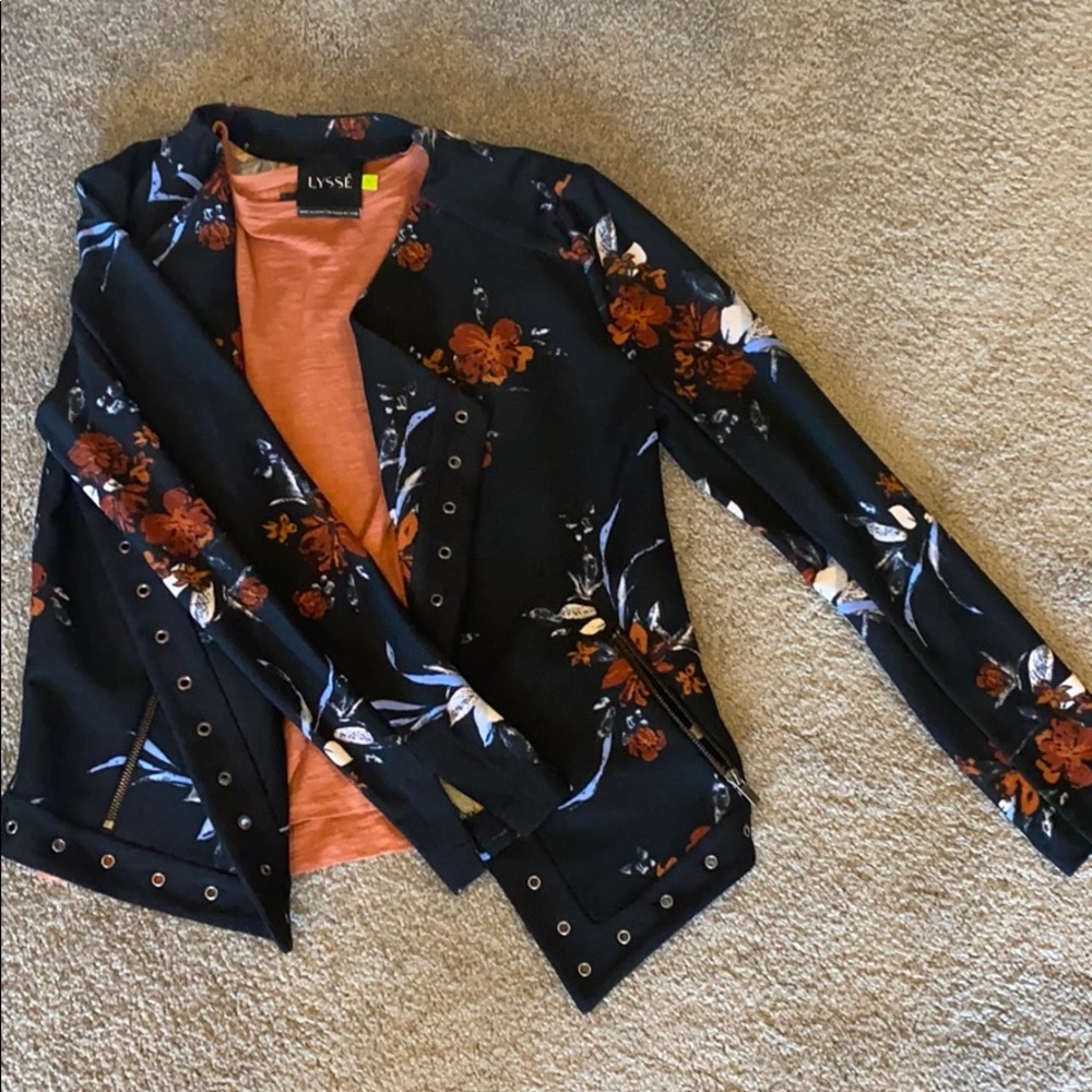 LYSSE jacket and shirt